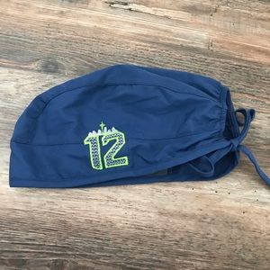 NWOT Seattle Seahawk Scrub Cap